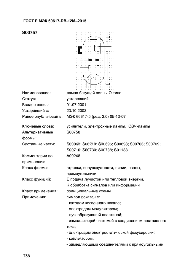 ГОСТ Р МЭК 60617-DB-12M-2015