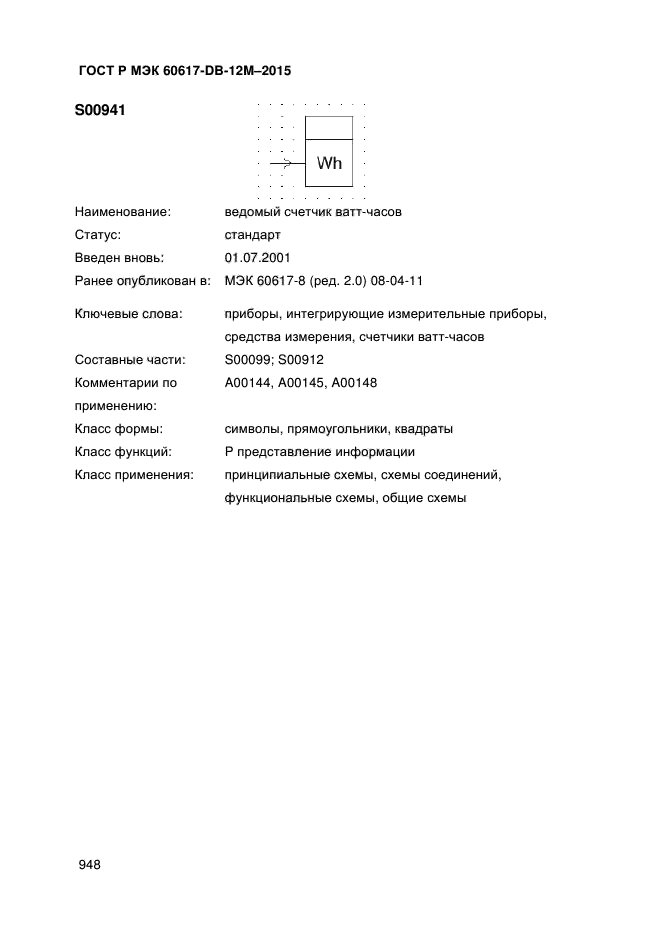 ГОСТ Р МЭК 60617-DB-12M-2015