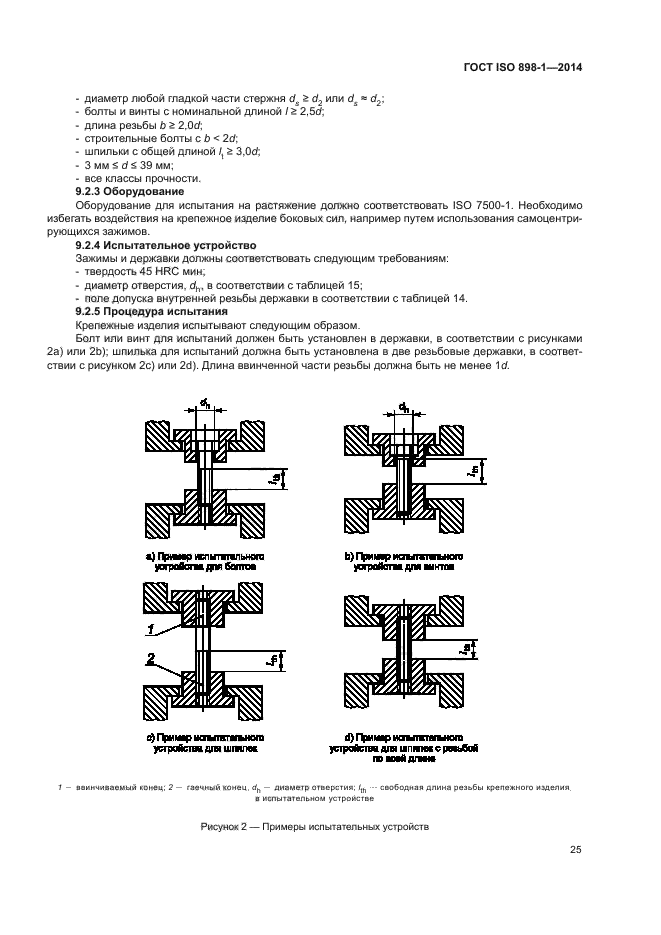 ГОСТ ISO 898-1-2014