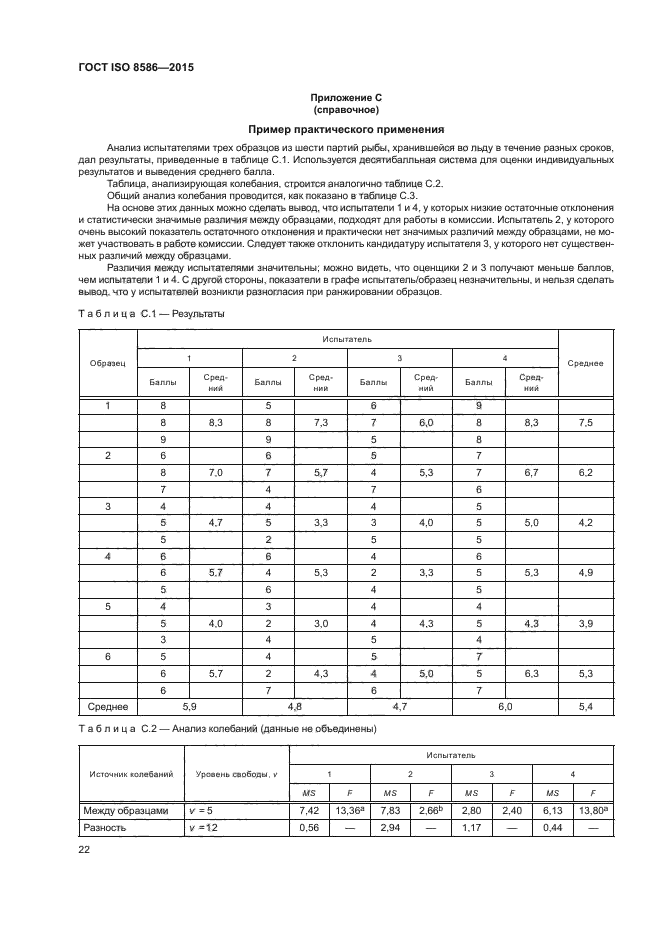 ГОСТ ISO 8586-2015