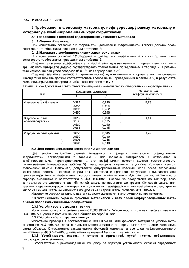 ГОСТ Р ИСО 20471-2015