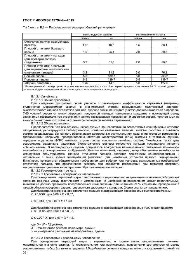 ГОСТ Р ИСО/МЭК 19794-8-2015