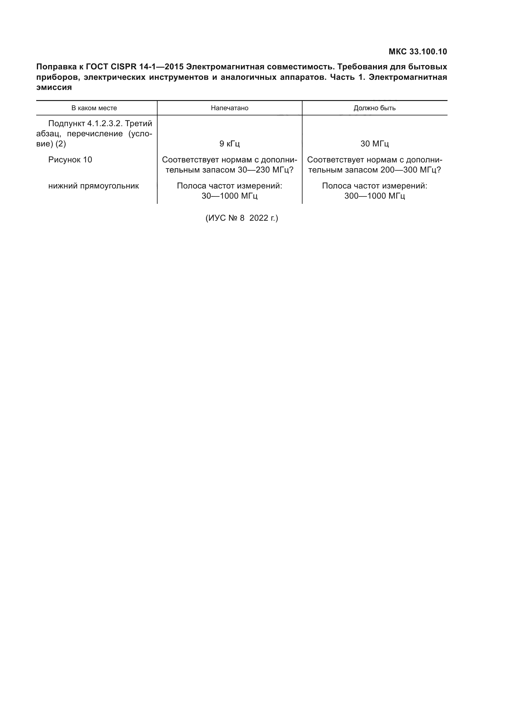 ГОСТ CISPR 14-1-2015