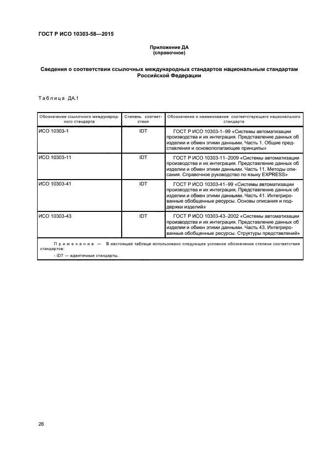 ГОСТ Р ИСО 10303-58-2015