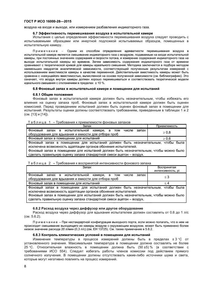 ГОСТ Р ИСО 16000-28-2015