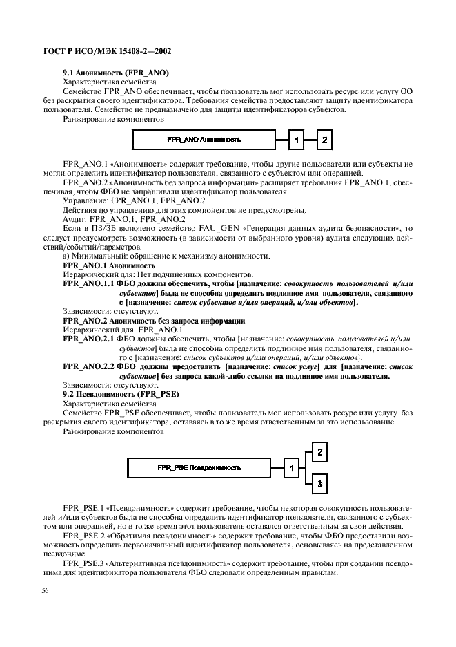 ГОСТ Р ИСО/МЭК 15408-2-2002