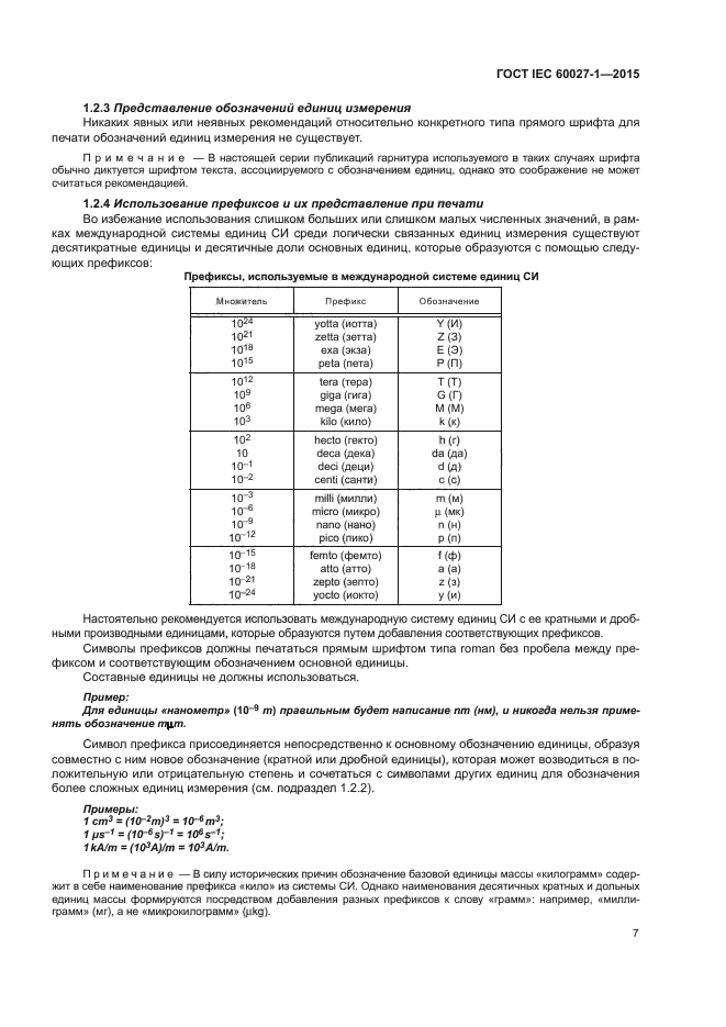 ГОСТ IEC 60027-1-2015