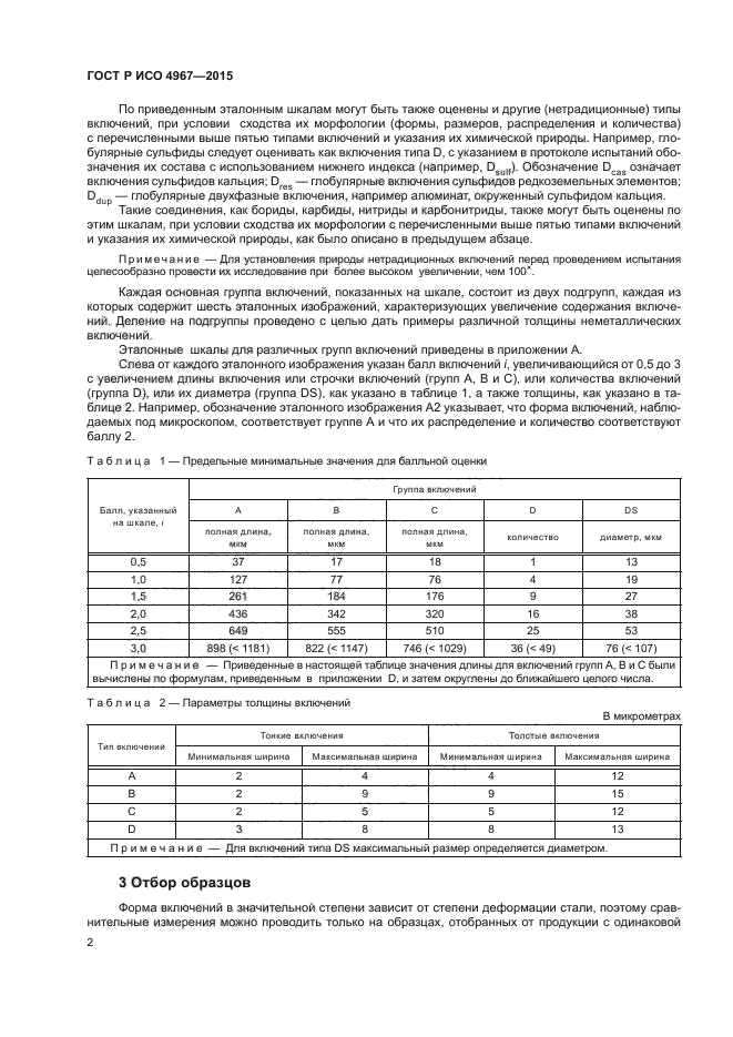 ГОСТ Р ИСО 4967-2015