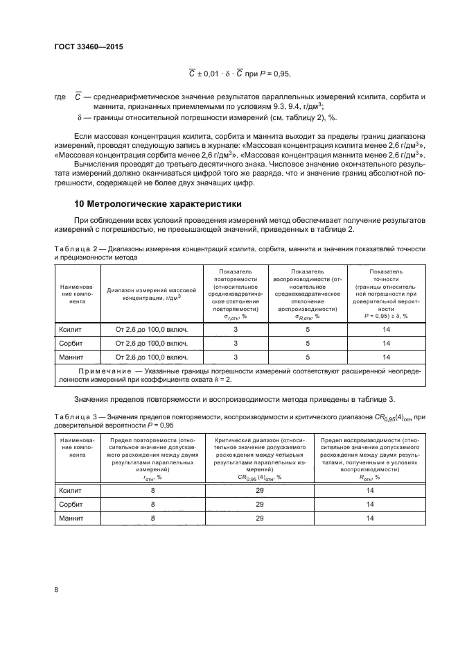 ГОСТ 33460-2015