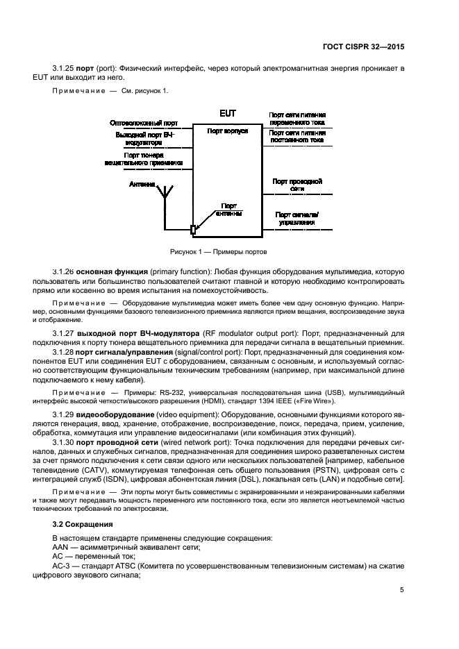 ГОСТ CISPR 32-2015