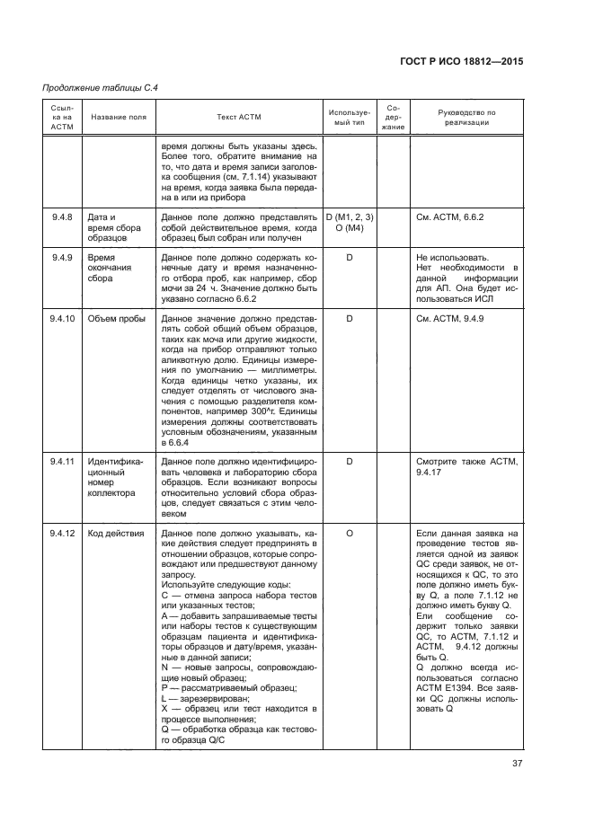 ГОСТ Р ИСО 18812-2015