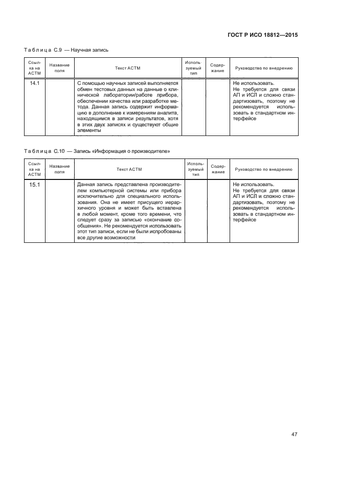 ГОСТ Р ИСО 18812-2015