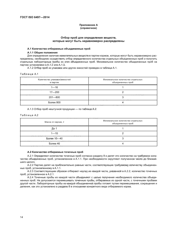 ГОСТ ISO 6497-2014