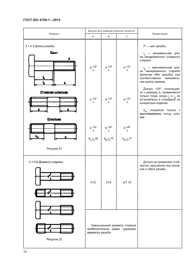 ГОСТ ISO 4759-1-2015