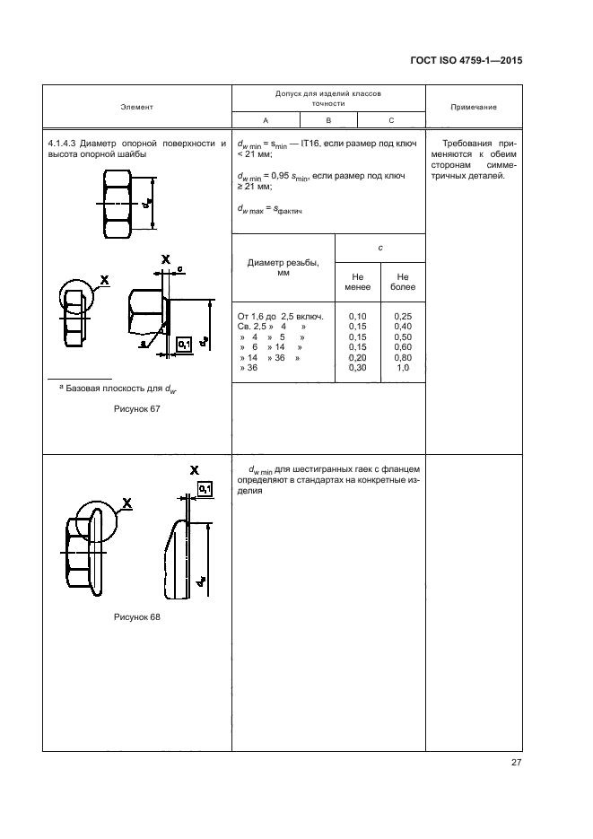 ГОСТ ISO 4759-1-2015