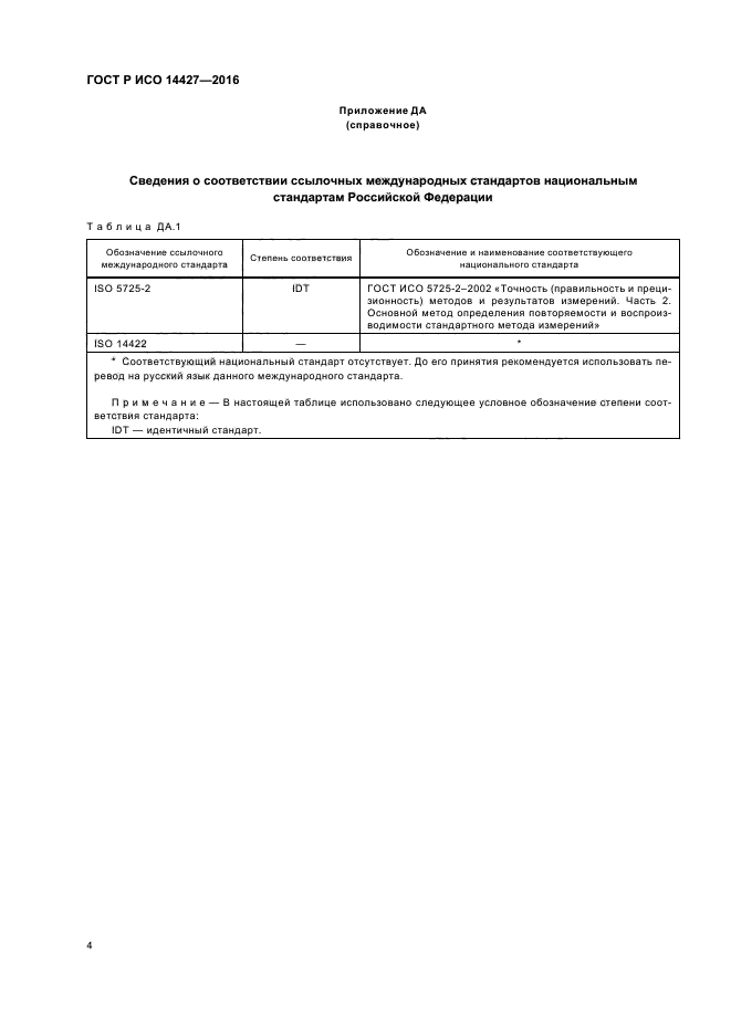 ГОСТ Р ИСО 14427-2016