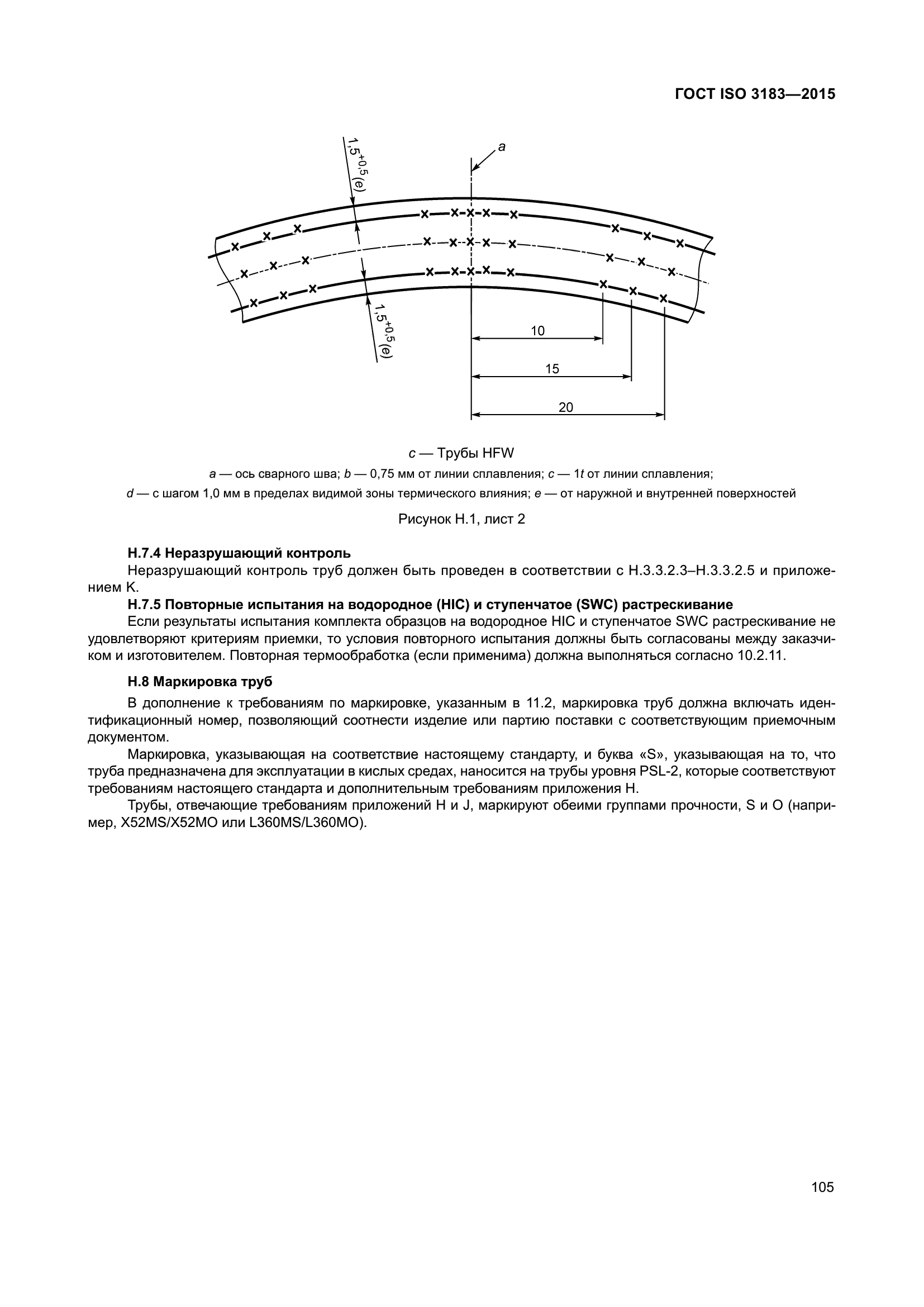 ГОСТ ISO 3183-2015