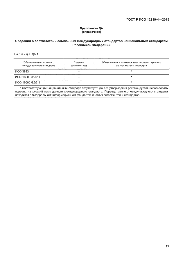 ГОСТ Р ИСО 12219-4-2015