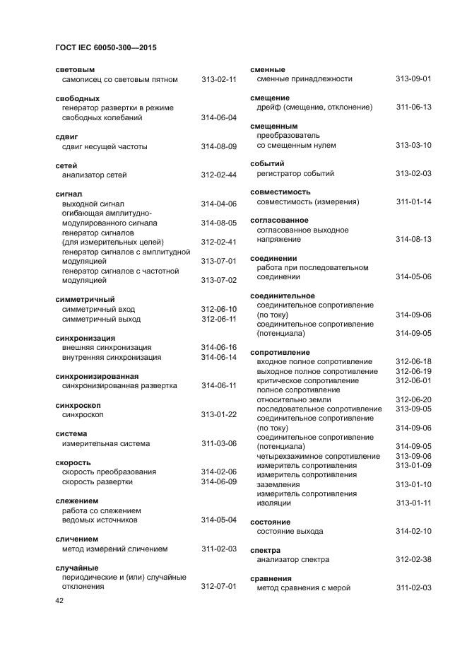 ГОСТ IEC 60050-300-2015