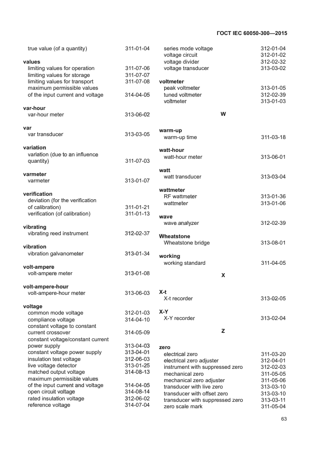 ГОСТ IEC 60050-300-2015