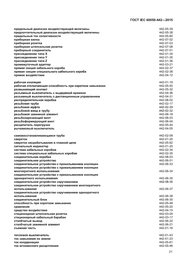 ГОСТ IEC 60050-442-2015