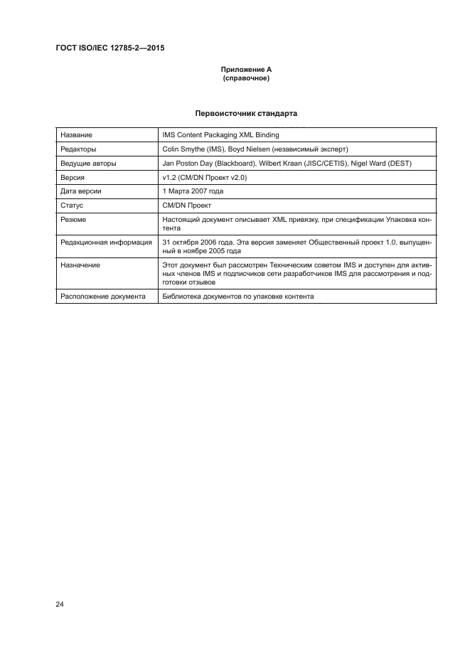 ГОСТ ISO/IEC 12785-2-2015