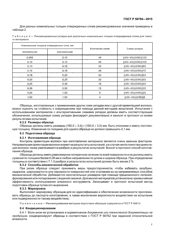 ГОСТ Р 56794-2015