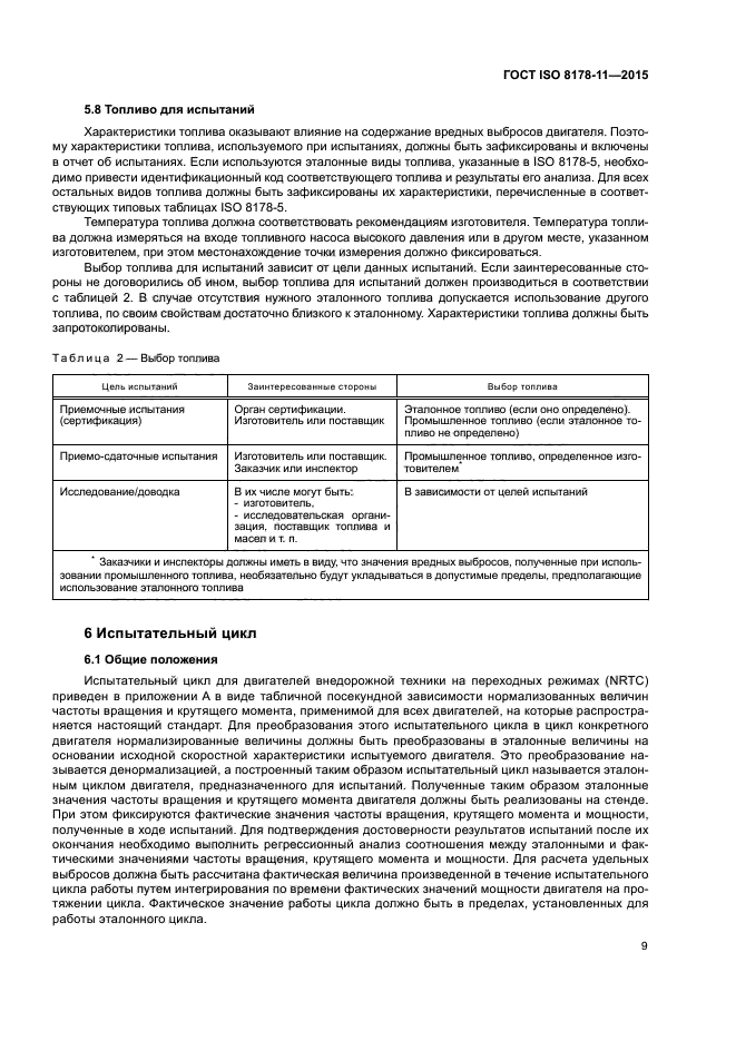 ГОСТ ISO 8178-11-2015