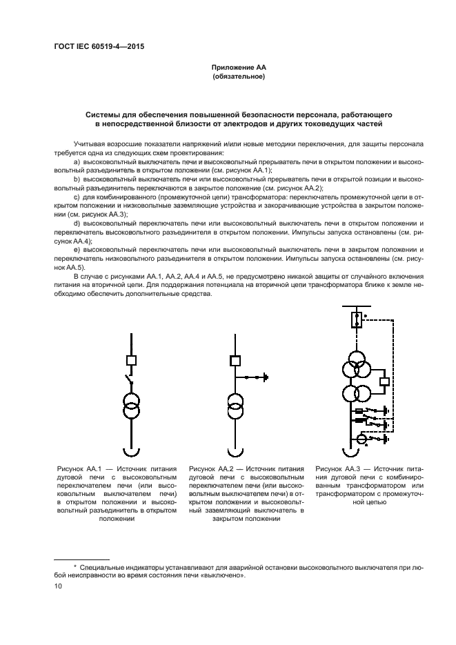 ГОСТ IEC 60519-4-2015