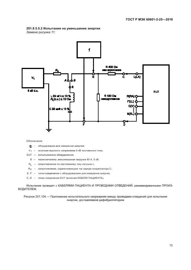 ГОСТ Р МЭК 60601-2-25-2016