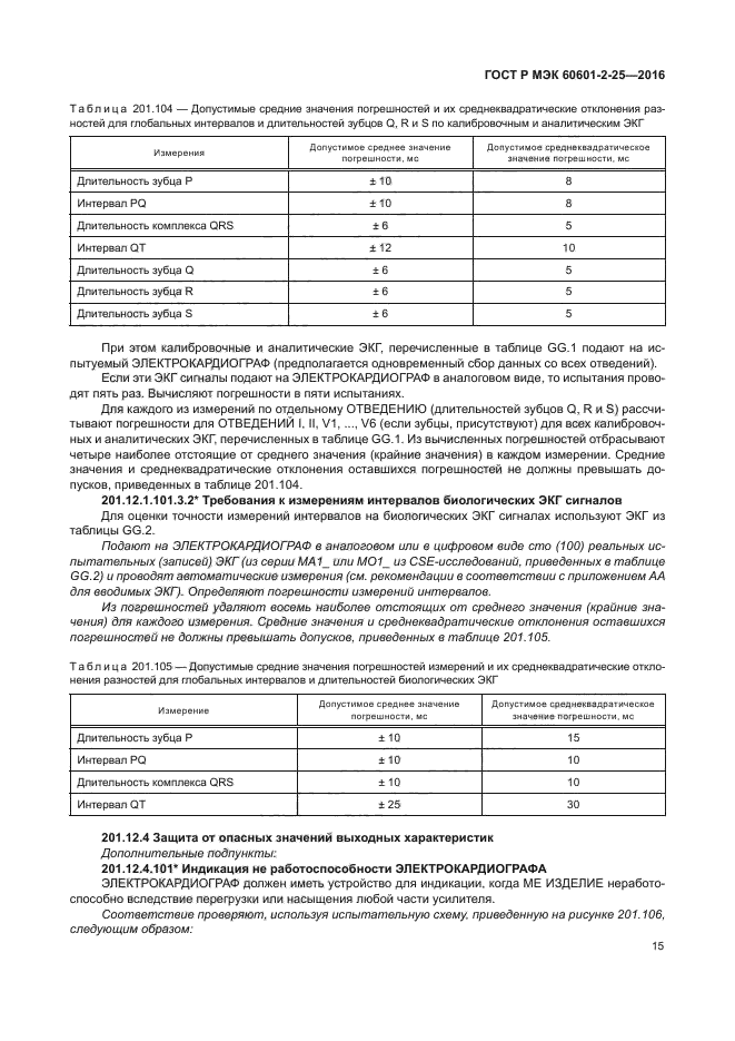 ГОСТ Р МЭК 60601-2-25-2016