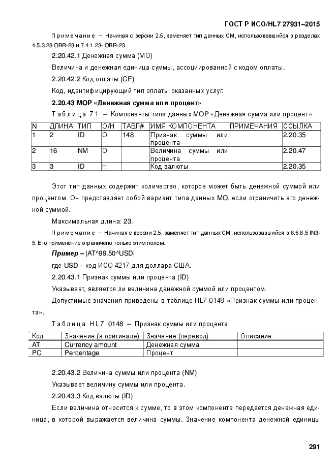 ГОСТ Р ИСО/HL7 27931-2015