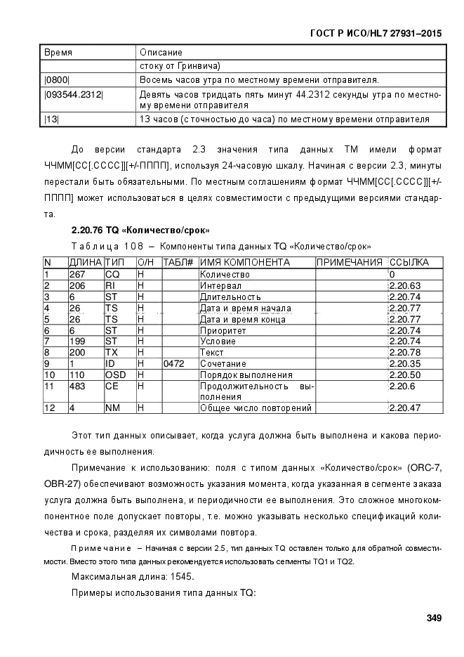 ГОСТ Р ИСО/HL7 27931-2015