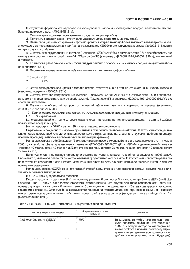 ГОСТ Р ИСО/HL7 27951-2016