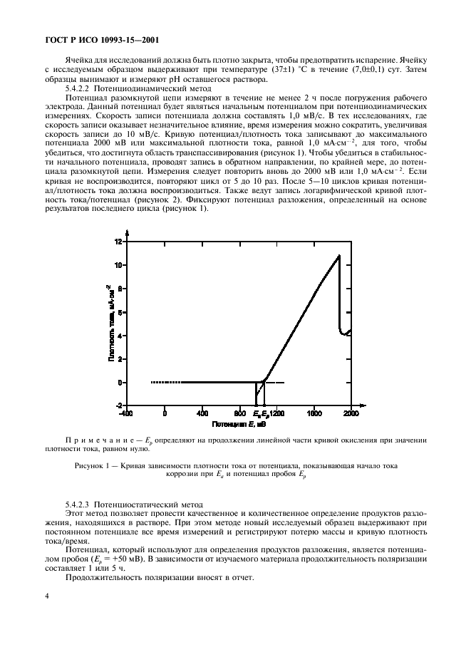 ГОСТ Р ИСО 10993-15-2001