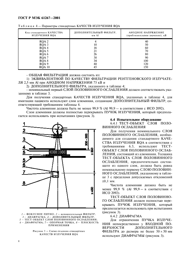 ГОСТ Р МЭК 61267-2001