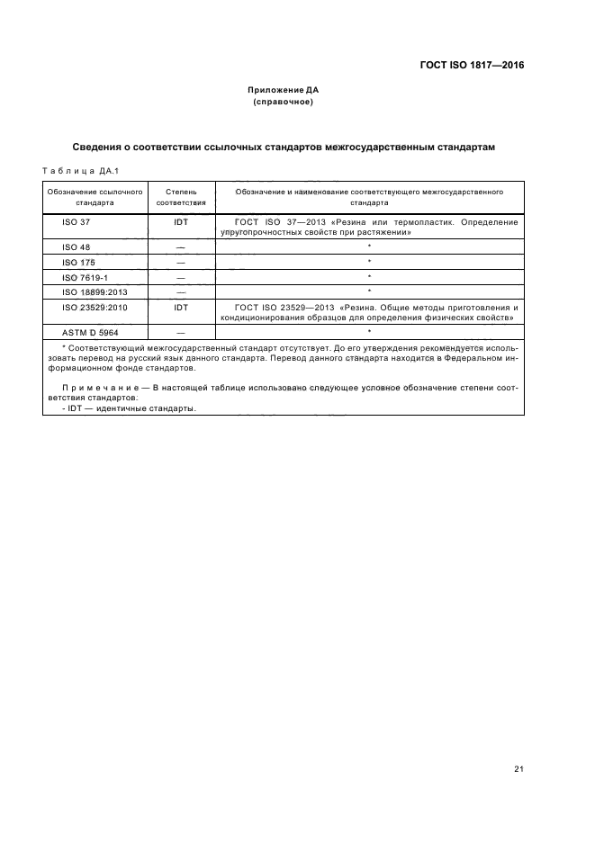 ГОСТ ISO 1817-2016