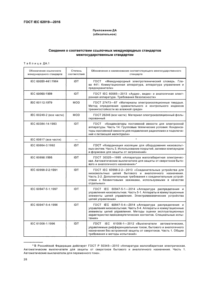 ГОСТ IEC 62019-2016