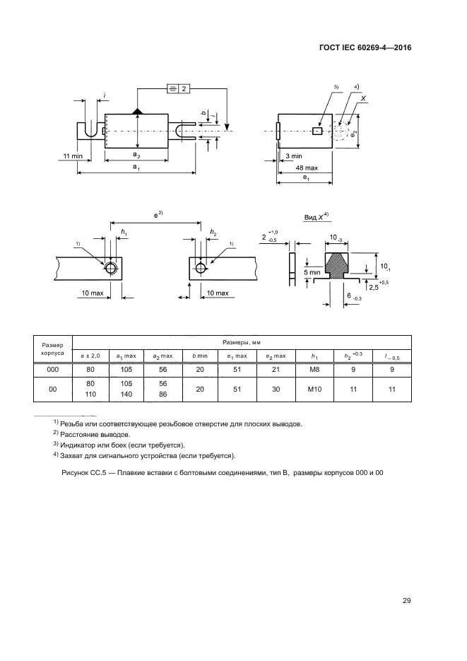 ГОСТ IEC 60269-4-2016