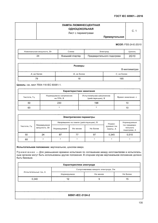 ГОСТ IEC 60901-2016