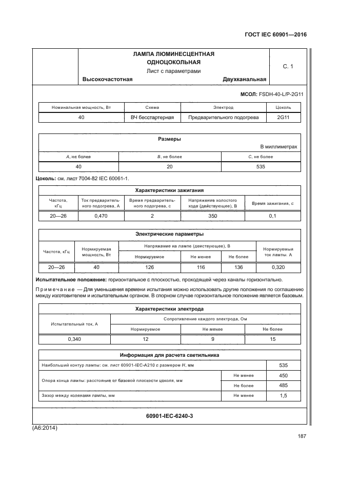 ГОСТ IEC 60901-2016