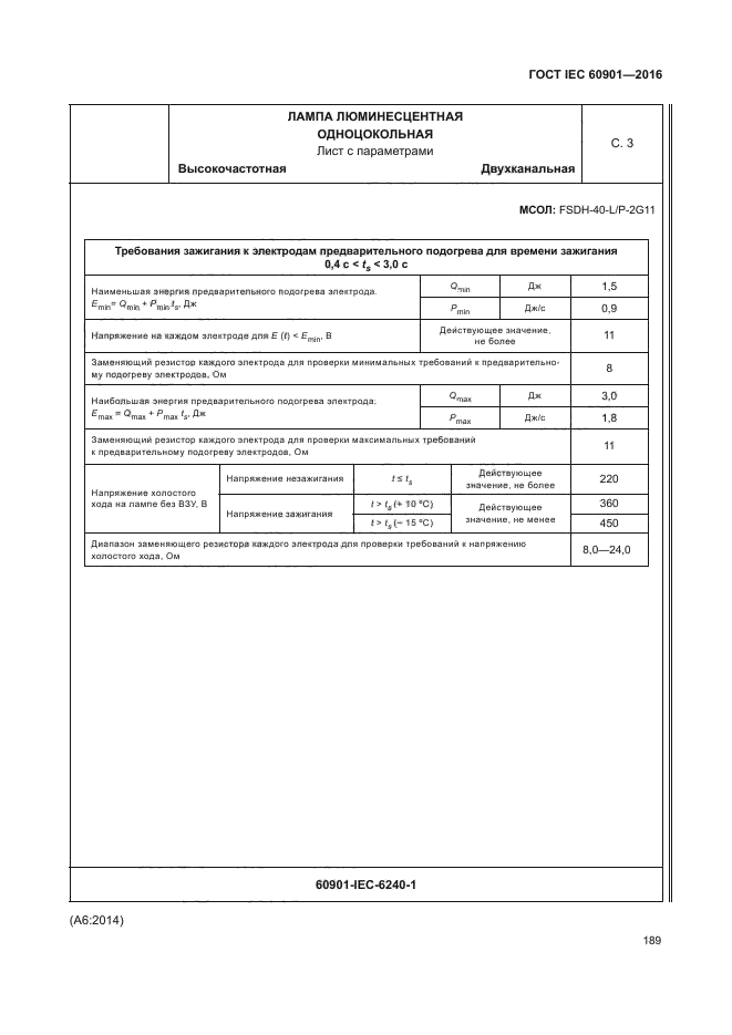 ГОСТ IEC 60901-2016