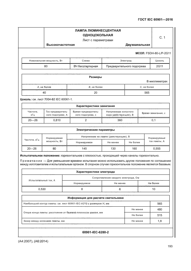 ГОСТ IEC 60901-2016