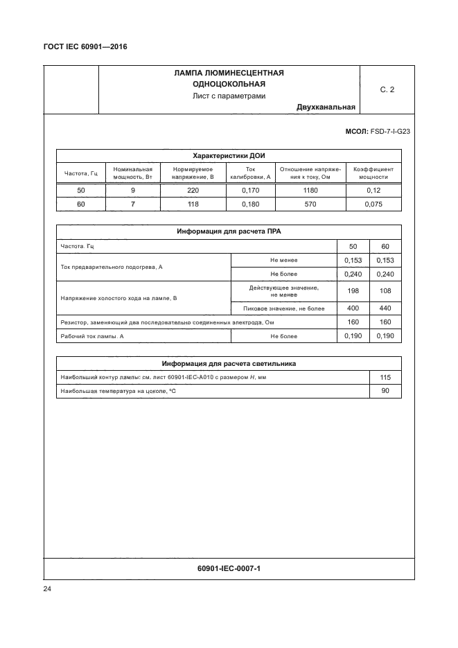 ГОСТ IEC 60901-2016