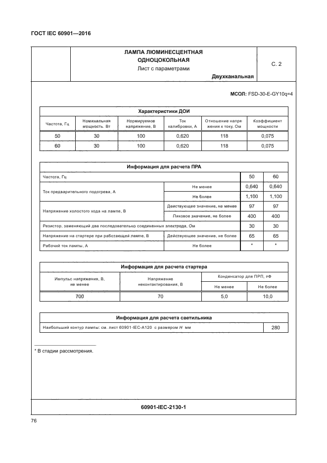 ГОСТ IEC 60901-2016