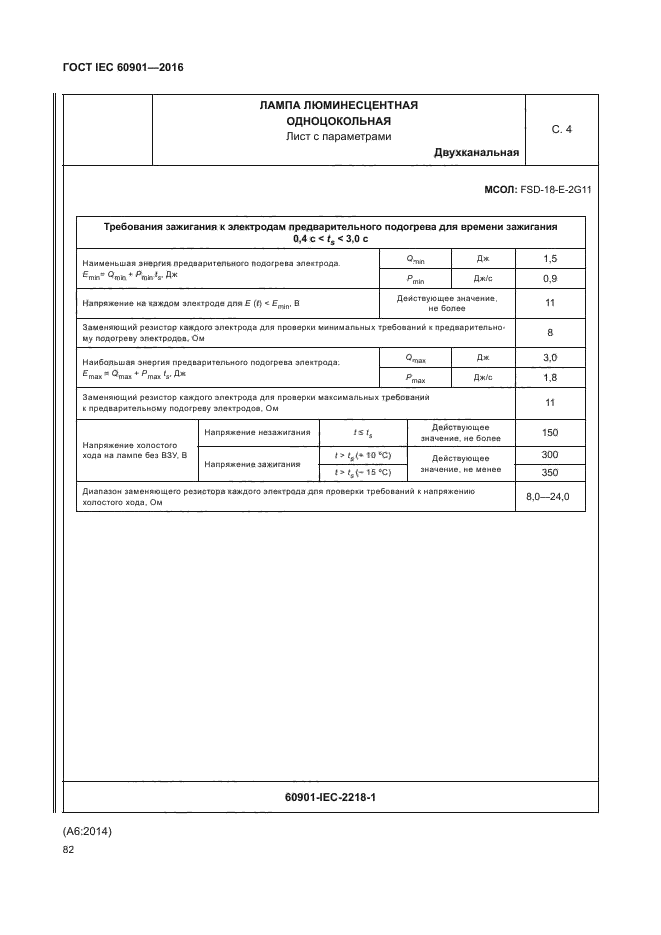 ГОСТ IEC 60901-2016