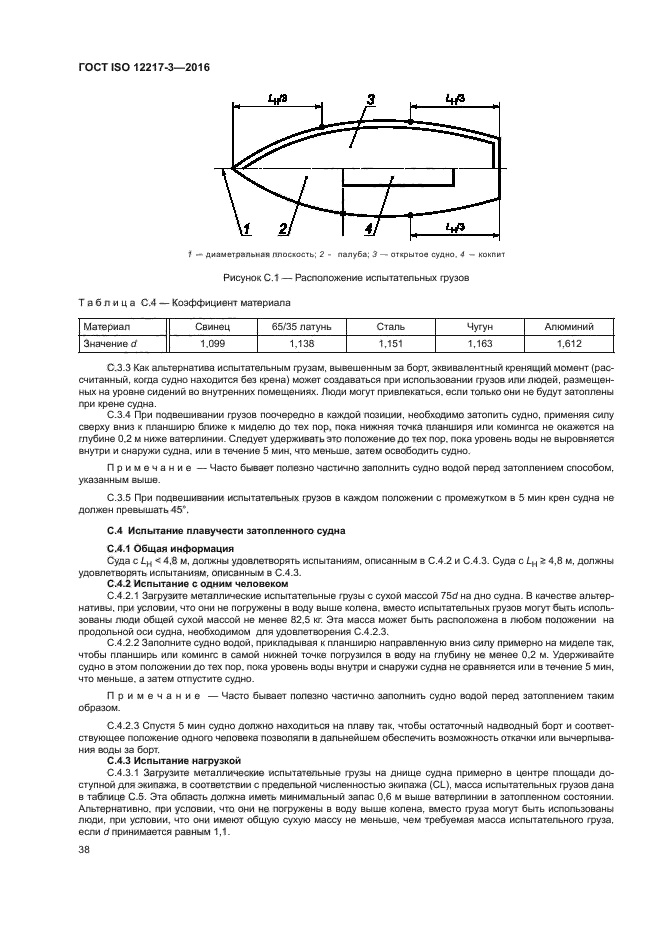 ГОСТ ISO 12217-3-2016