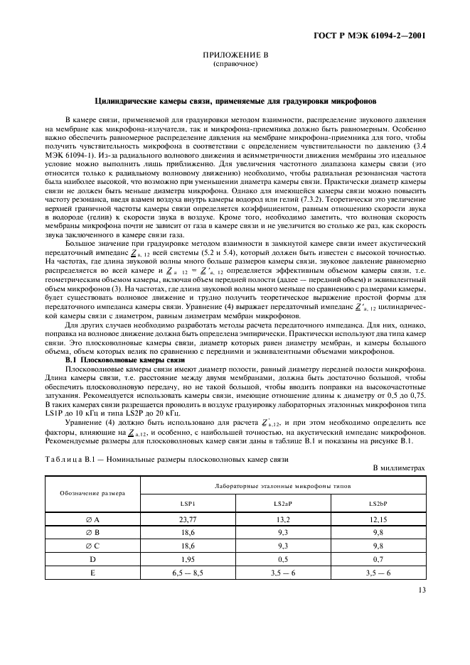 ГОСТ Р МЭК 61094-2-2001