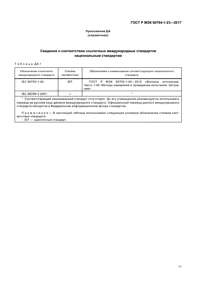 ГОСТ Р МЭК 60794-1-23-2017