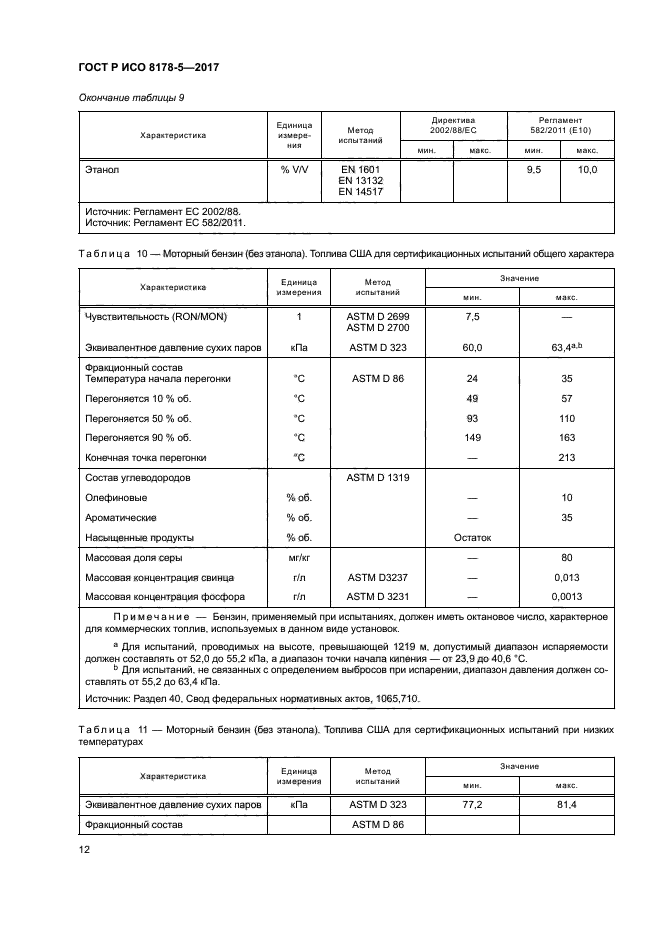 ГОСТ Р ИСО 8178-5-2017